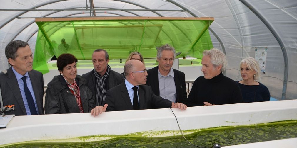 Inauguration des serres photovoltaïques à l'OOV (Projet Full Spectrum)